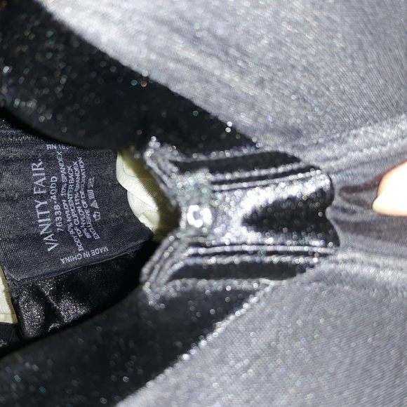 VANITY FAIR 40DD BLACK BRA - Picture 9 of 9